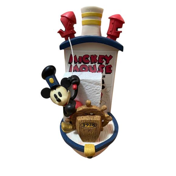 STEAMBOAT‎ WILLIE 1928 ENESCO LIMITED EDITION FIGURINE WALT DISNEY MICKEY MOUSE - Picture 2 of 9